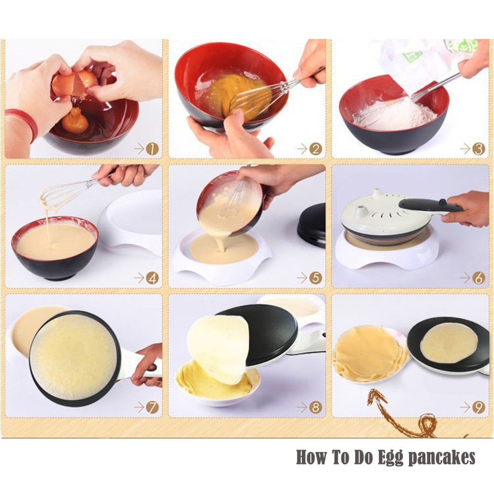 Electric Pancake Crepe Maker Electric Pancake Crepe Maker