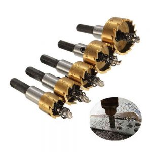 5 Pcs HSS Drill Bit Hole Saw Set